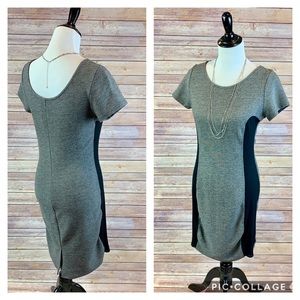 Velvet by Graham & Spencer Grey and Black M Dress